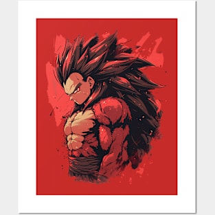 vegeta gt Posters and Art